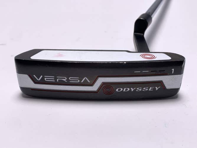 Odyssey Versa 1 Black White Black Putter 34" Mens RH