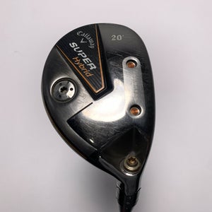 Callaway Super 3 Hybrid 20* AeroTech SteelFiber hls780 F2 Senior RH Midsize Grip