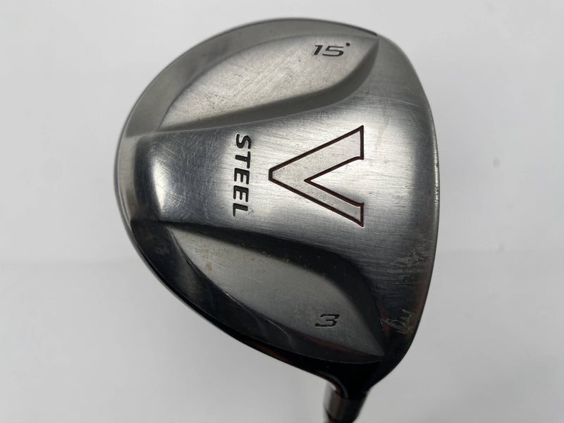 TaylorMade V Steel 3 Fairway Wood 15* MAS2 Regular Graphite Mens RH