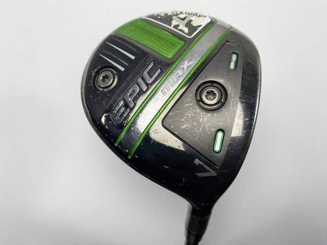 Callaway EPIC Max 7 Fairway Wood 21* UST Mamiya Helium 4F1 Ladies RH Undersize