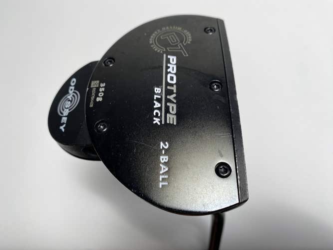 Odyssey Protype Black 2-Ball Putter 34" Mens RH
