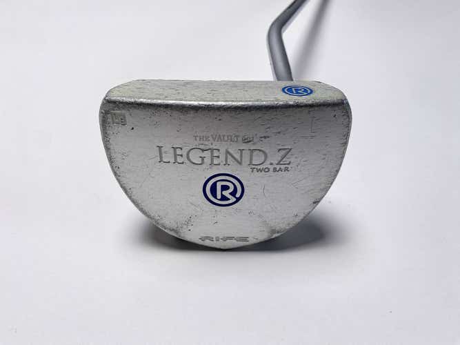 Guerin Rife Legend Z Two Bar Silver Putter 33" Mens RH