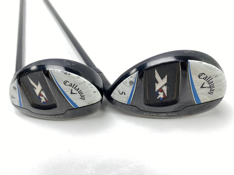 Callaway XR 4 & 5 Hybrid Set 24* 27* Bassara 50x5ct 50g Ladies RH