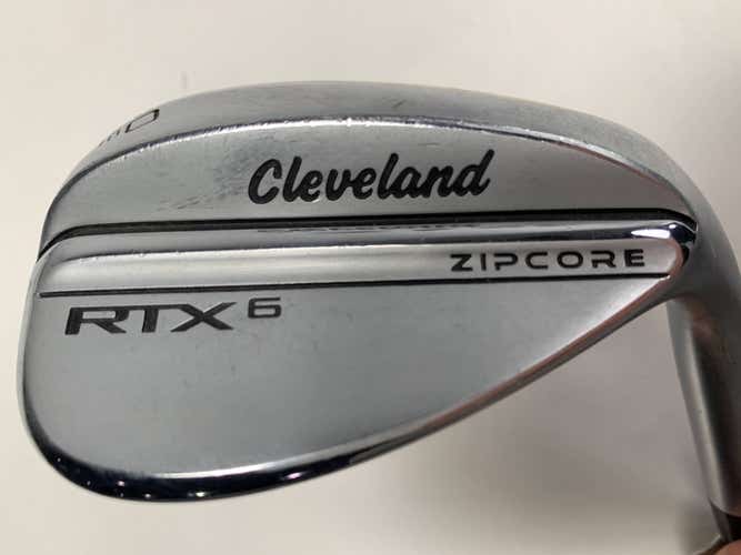 Cleveland RTX 6 ZipCore Satin Wedge 60* 10 Dynamic Gold Spinner Tour Issue RH