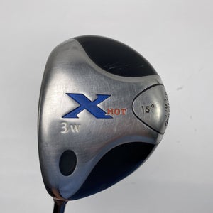 Callaway X Hot 3 Fairway Wood 15* Fujikura Banzai 65g Stiff Graphite Mens LH