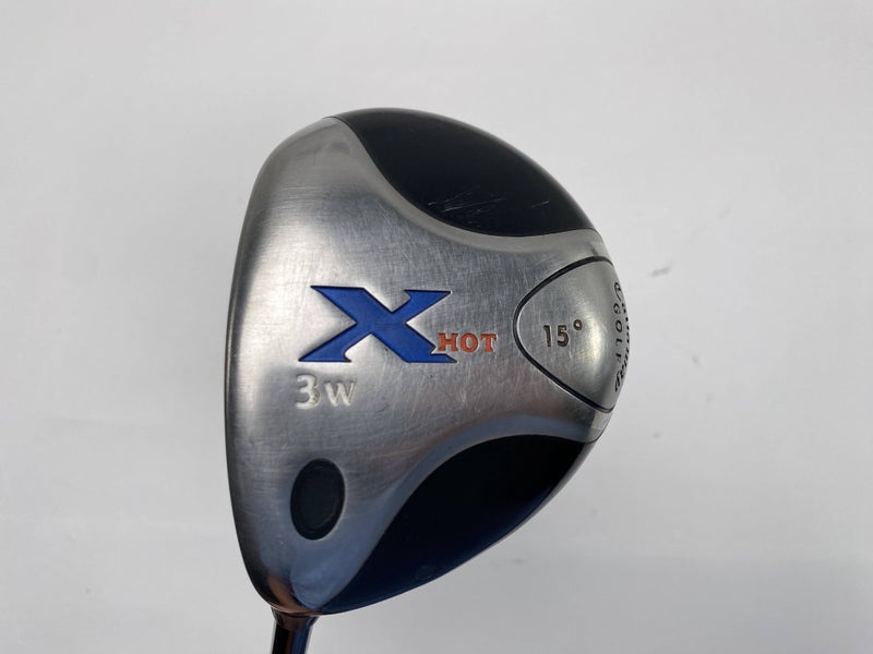 Callaway X Hot 3 Fairway Wood 15* Fujikura Banzai 65g Stiff Graphite Mens LH