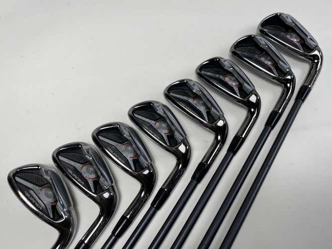 TaylorMade Burner 2009 Iron Set 4-PW+SW Accra 80i 80g Stiff RH +.5''