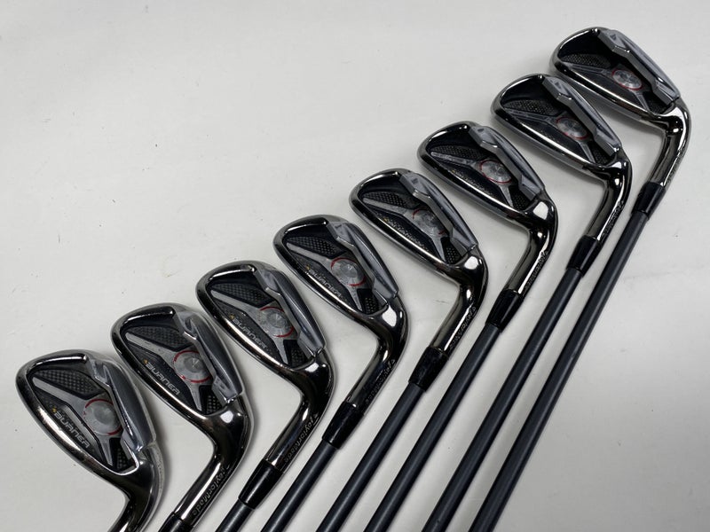 TaylorMade Burner 2009 Iron Set 4-PW+SW Accra 80i 80g Stiff RH +.5''