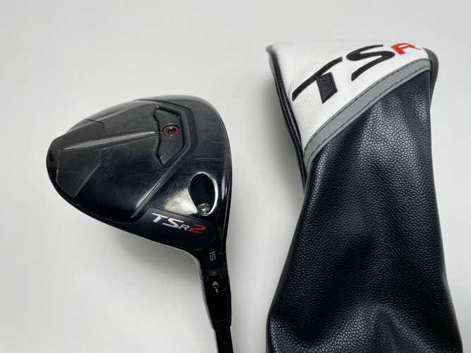 Titleist TSR2 3 Fairway 15* HZRDUS 6.0 Gen 4 Dual Torsional Black Stiff RH HC