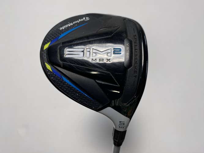 TaylorMade SIM2 MAX 5 Fairway Wood 18* Aldila NV Blue 45g Ladies RH