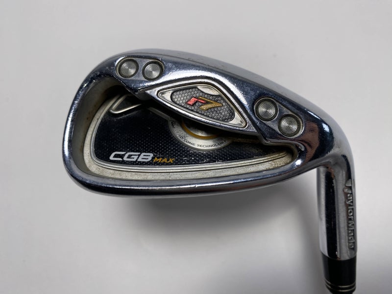 TaylorMade R7 CGB Max 2008 Pitching Wedge PW REAX SuperFast Black 90g Wedge RH