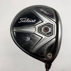 Titleist 915 F 3 Fairway Wood 15* Diamana S+72x5ct 72g Regular RH Midsize Grip