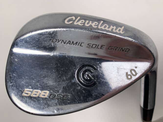 Cleveland 588 DSG Wedge 60* True Temper Dynamic Gold Wedge Steel Mens RH