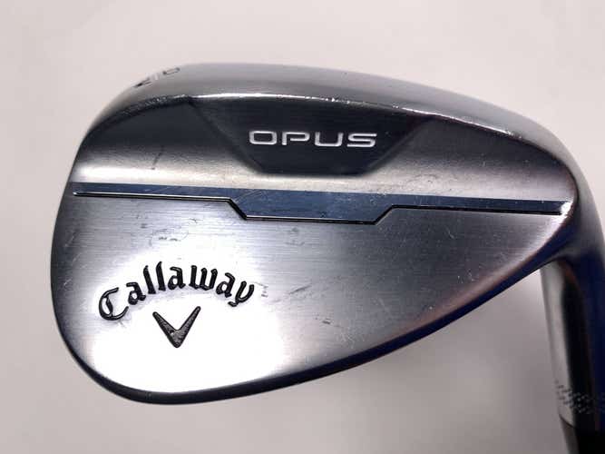 Callaway Opus Brushed Chrome Wedge 50* 12 Dynamic Gold Mid Wedge Steel Mens RH