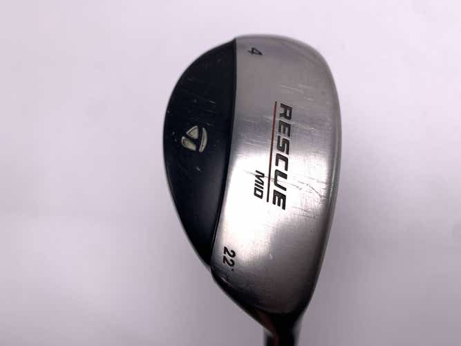 TaylorMade Rescue Mid 4 Hybrid 22* Ultralite Regular Graphite Mens RH