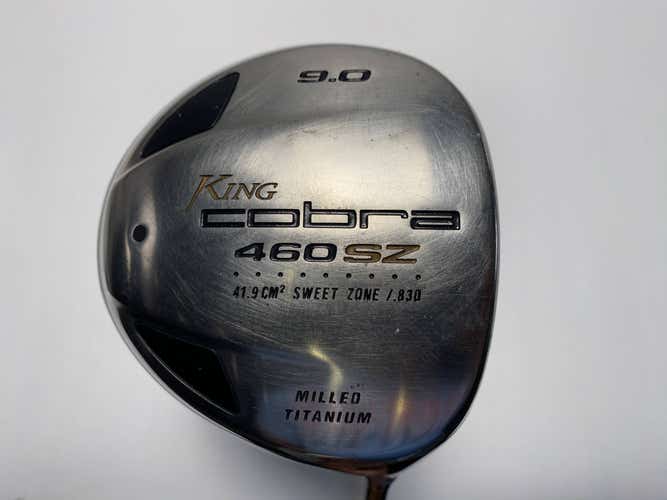 Cobra SZ 460 Driver 9* Aldila NV Green 75g Extra Stiff Graphite Mens RH