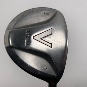 TaylorMade V Steel 3 Fairway Wood 15* MAS2 Regular Graphite Mens RH