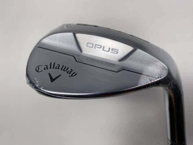 Callaway Opus Brushed Chrome Wedge 60* 6 Dynamic Gold Mid Wedge Steel RH NEW