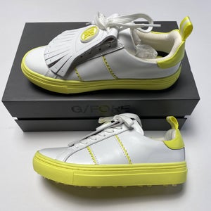 G/Fore Ladies Kiltie Disruptor Golf Shoes Solar White Women's SZ 7 (G4LS23EF50)