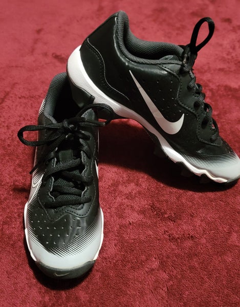 Nike Kids Alpha Huarache Keystone 4 RM Baseball Cleats Size 3