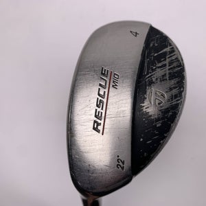 TaylorMade Rescue Mid 4 Hybrid 22* Regular Graphite Mens LH