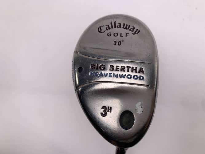Callaway Big Bertha Heavenwood 3 Hybrid 20* Big Bertha Gems 55 55g Womens RH