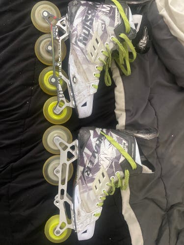 Mission Inhaler WM01 Inline Skates Regular Width Size 9.5 (Used)