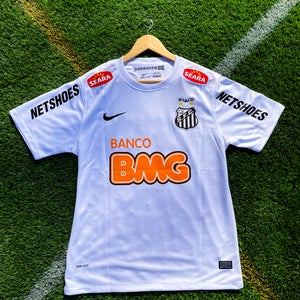 Santos 2011/2012 Home Neymar Jr #11 Vintage Libertadores Winners Soccer Jersey White