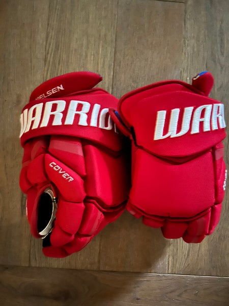 Nielsen pro stock red wings hockey gloves 14”