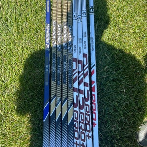 Bundle of 9 new assorted Pro Stock Goalie Sticks