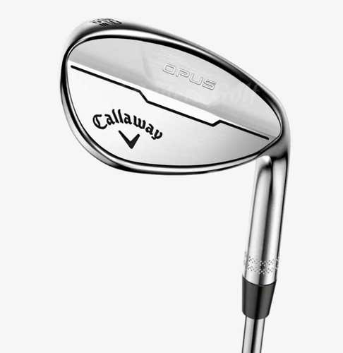NEW Callaway Opus Brushed Chrome 48-10S 48 Pitching Wedge Dynamic Gold Steel