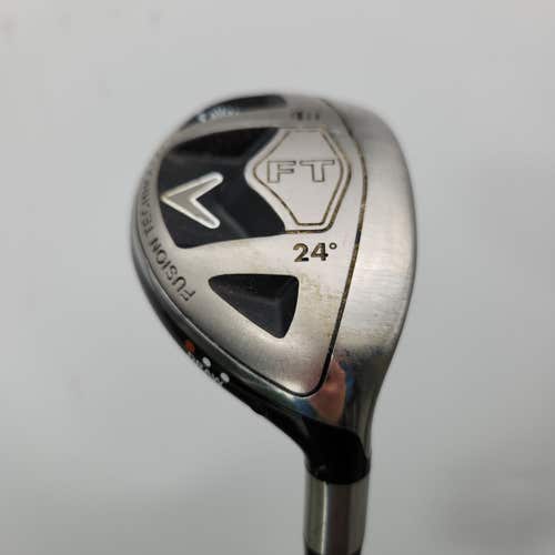 2008 CALLAWAY FT 4 HYBRID 24* SENIOR FUJI FIT ON GOOD