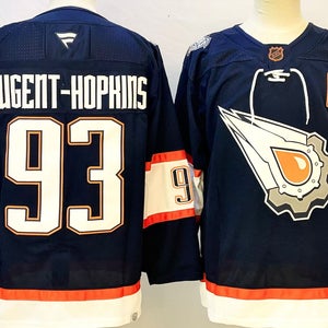 Edmonton Oilers 93 Ryan Nugent-Hopkins Ice Hockey Jersey 93  Size 52