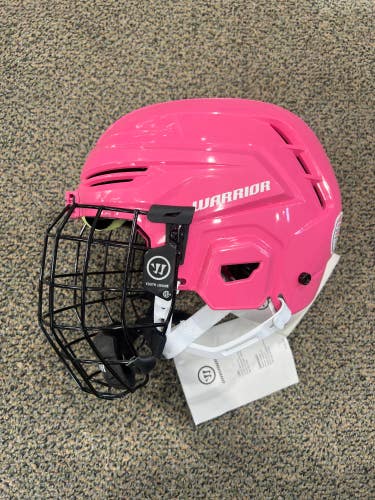 Pink Youth Warrior Alpha One Helmet (Used)