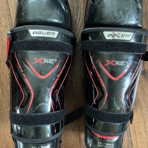 Senior Bauer Vapor X-Shift Pro 14" Shin Pads (Used)