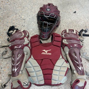 Youth Mizuno Samurai Catcher's Set (Used)