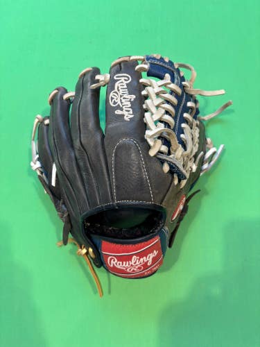 Black Rawlings RCS RH Infield Baseball Glove 11.75"
