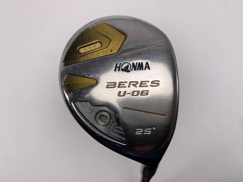 Honma Beres U-06 3 Star 5 Hybrid 25* ARMRQ 3 Star 47g Regular RH Midsize Grip