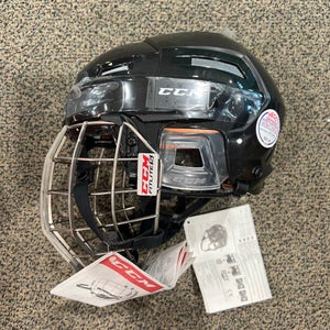 Black Small CCM Fitlite 3DS Helmet (New)