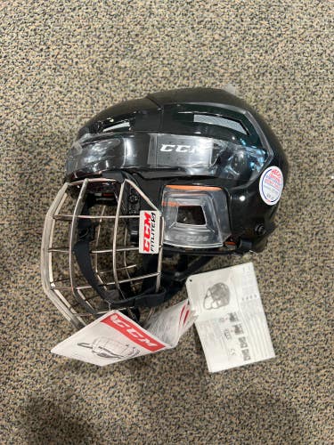 Black Small CCM Fitlite 3DS Helmet (New)