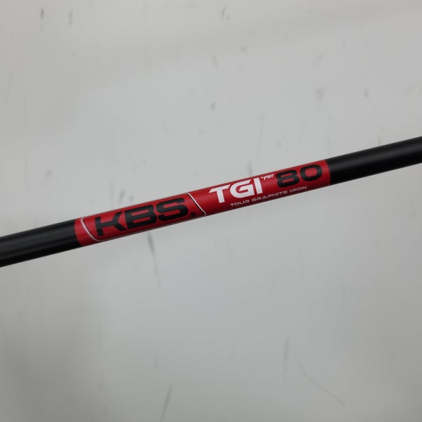 KBS TOUR GRAPHITE IRON HYBRID SHAFT STIFF 80G PXG TIP 38" VERYGOOD