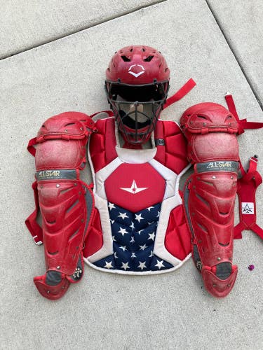 Intermediate All Star System 7 USA Catcher's Set (Used)