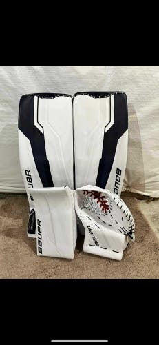 34"  Bauer Supreme Shadow Regular Goalie Full Set (New)