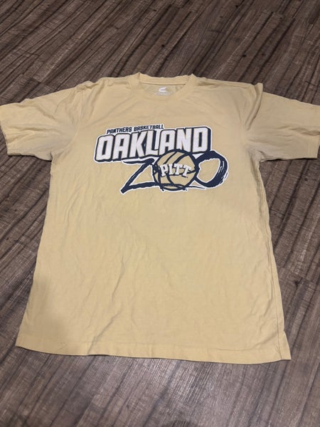 Pitt Panthers Oakland Zoo Short Sleeve Shirt Adult Medium NCAA Basketball