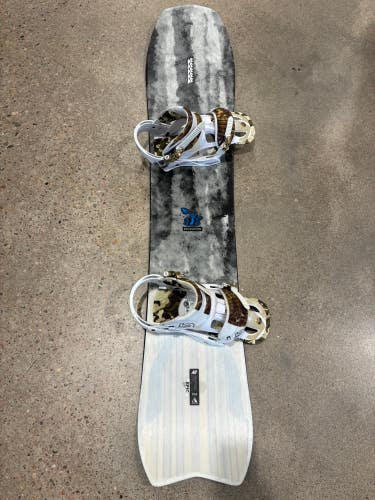K2 Excavator Snowboard 154 cm | Burton Mission Bindings (Used)