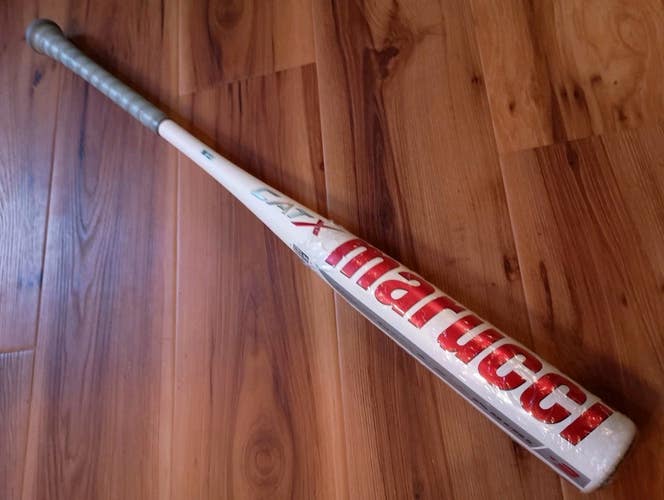 Used In Wrapper Marucci Cat X One Piece 32.5/29.5 (-3) BBCOR Baseball Bat MCBCX