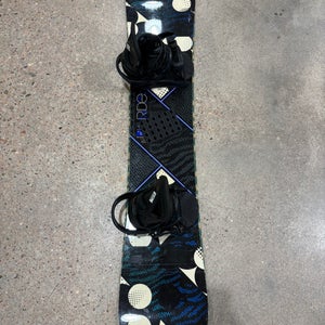 Women's Ride Compact Snowboard 150cm | Burton Lexa Bindings Small (Used)