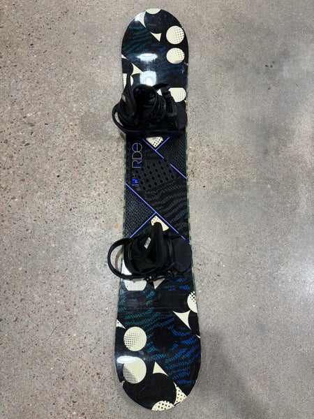 Women's Ride Compact Snowboard 150cm | Burton Lexa Bindings Small (Used)