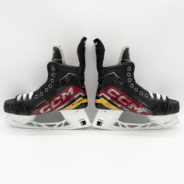 Custom Maroon CCM Jetspeed FT6 Pro Hockey Skates-7 1/2 D/A-271