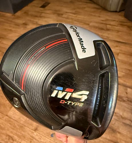 Right Hand TaylorMade M 4 D-Type Driver